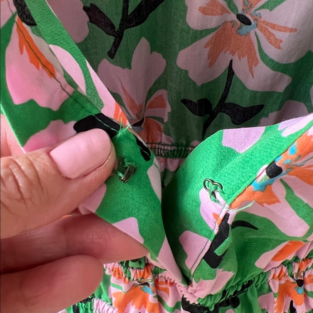Anthropologie Somerset Mini Dress Vibrant Floral Sz S - Picture 5 of 12
